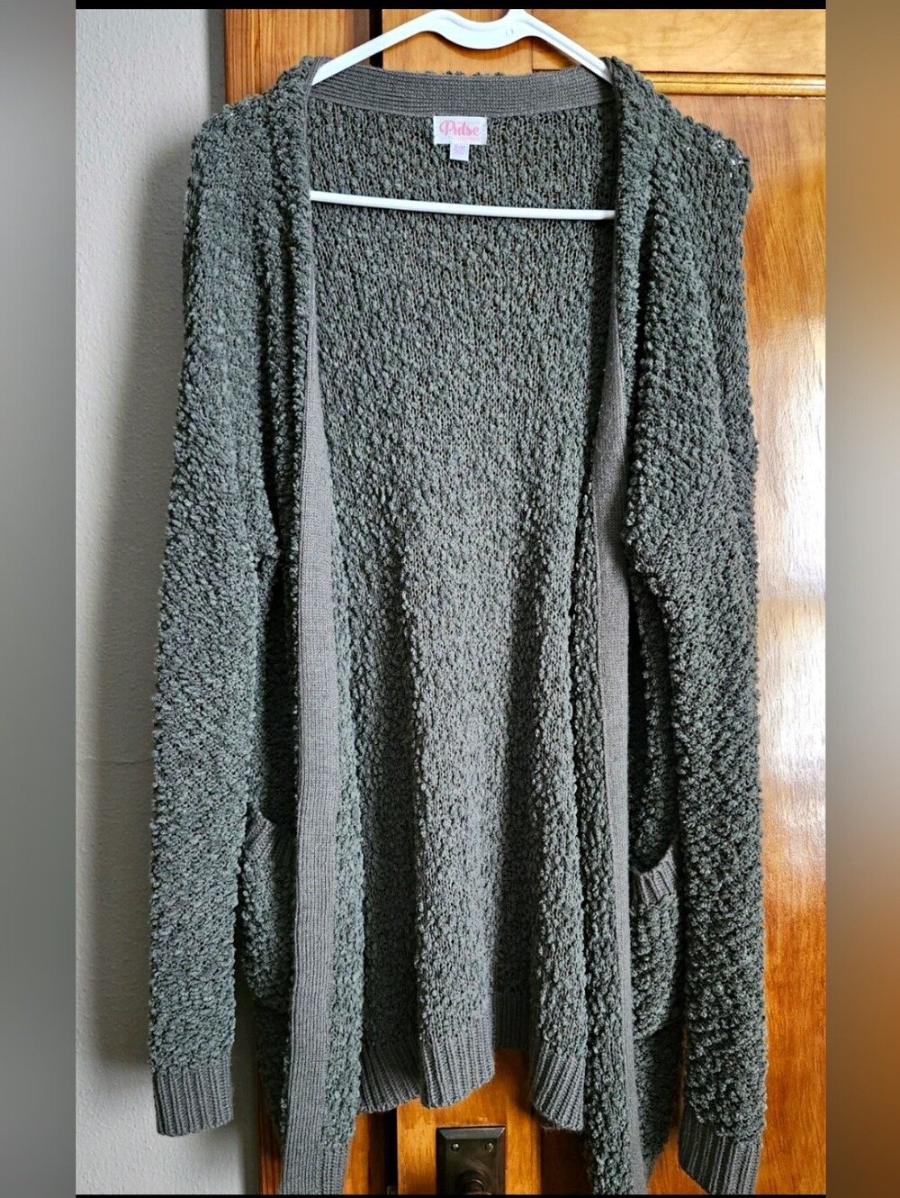 Olive Women's Popcorn Cardigan Sweater
